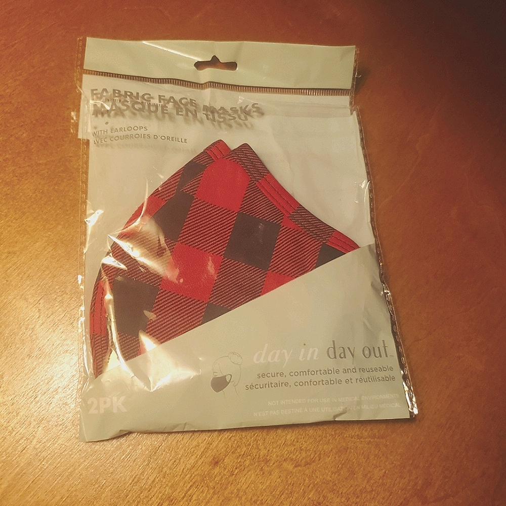 Squared Fabric Mask